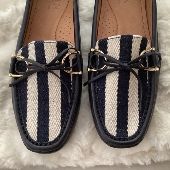 NWB RALPH LAUREN NAVY LOAFERS size 8B - Picture 3 of 7